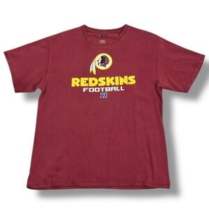 Old Logo Mens L Washington Redskins NFL Football Graphic T Shirt Commanders